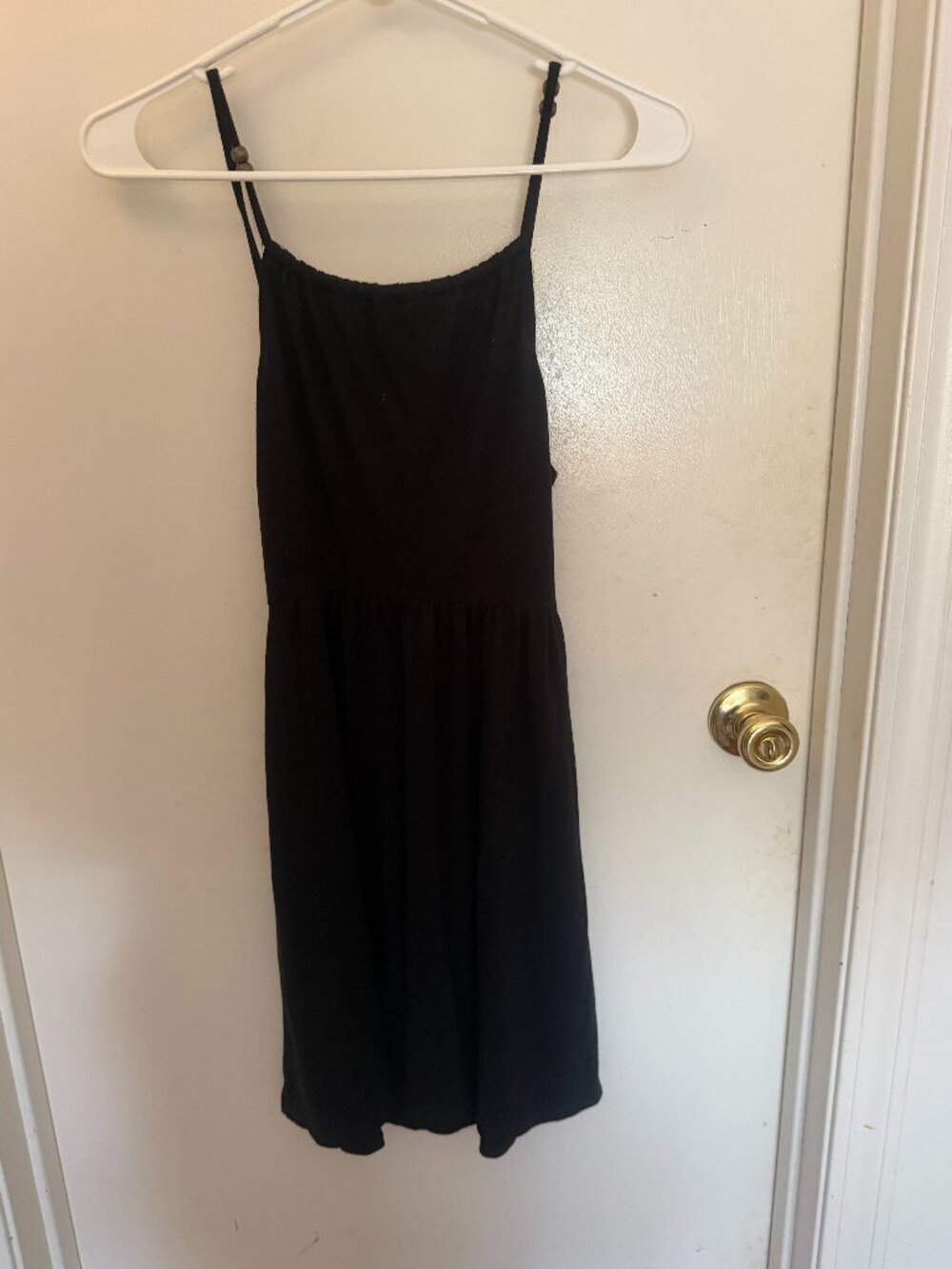 City Triangles Black Spaghetti Dress W M